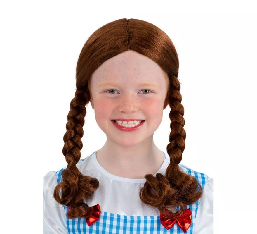 Translation missing: es.Peluca de Princesa trenzada Oz infantil