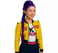 Peluca lila de Cantante K-Pop