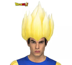 Peluca de Saiyan Vegeta de Dragón Ball en caja para hombre