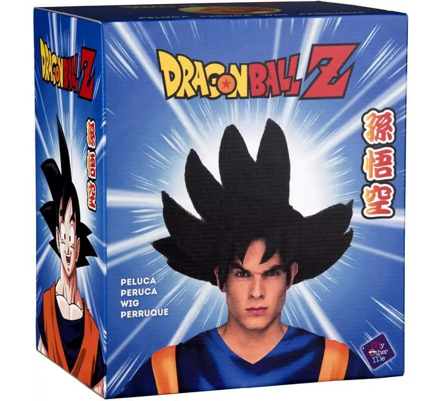 Translation missing: es.Peluca de Son Goku de Dragón Ball en caja para hombre