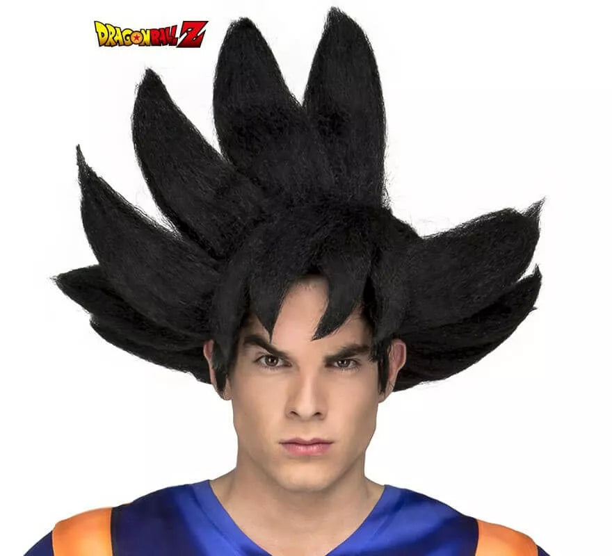 Translation missing: es.Peluca de Son Goku de Dragón Ball en caja para hombre