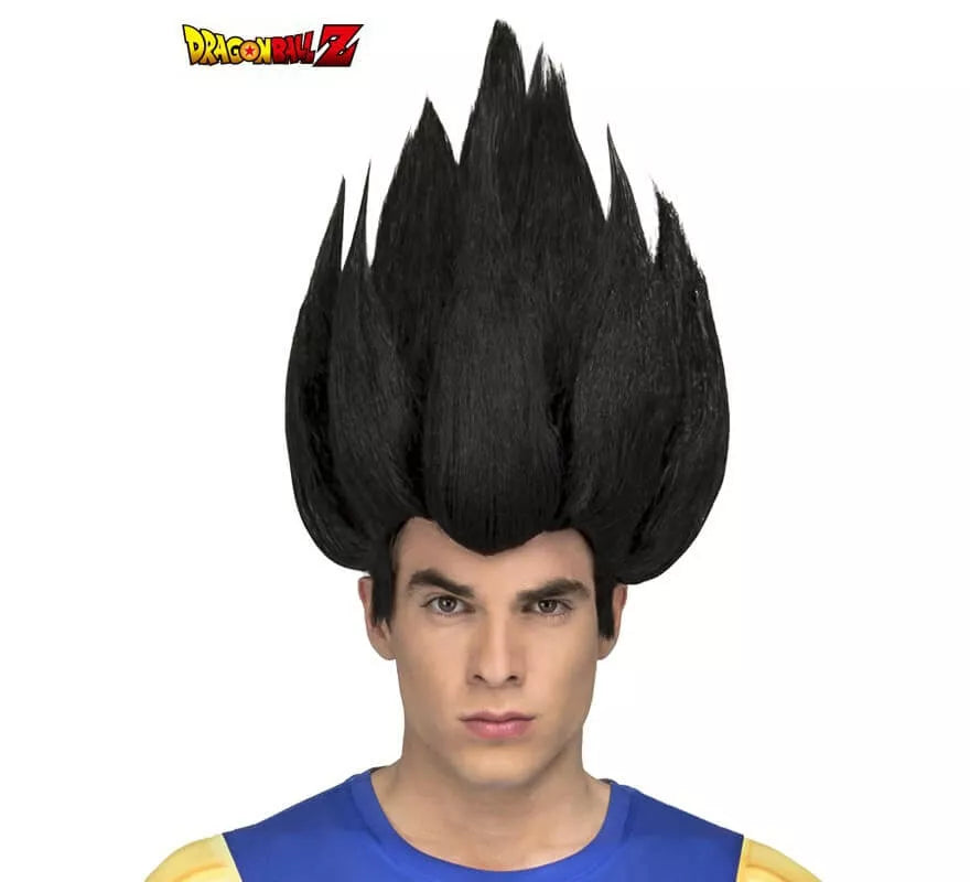 Translation missing: es.Peluca de Vegeta de Dragón Ball en caja para hombre
