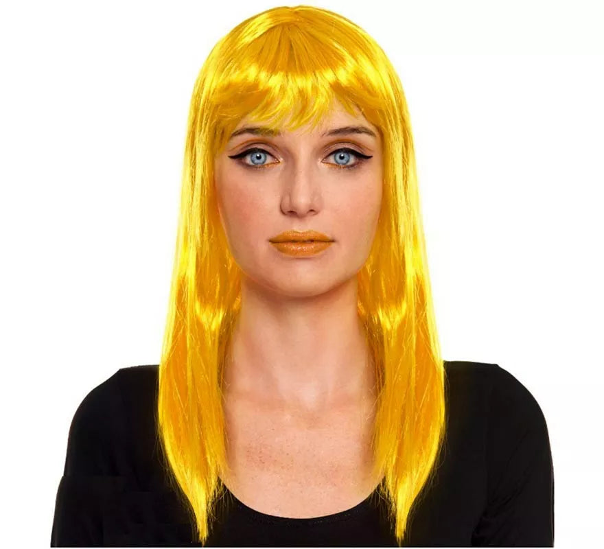 Translation missing: es.Peluca Lisa con Flequillo en varios colores