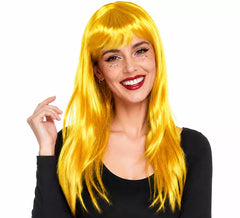Peluca Lisa con Flequillo en varios colores