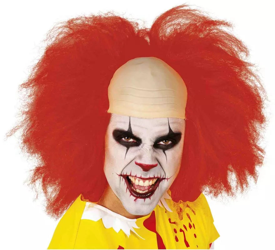 Translation missing: es.Peluca Payaso Malvado Roja