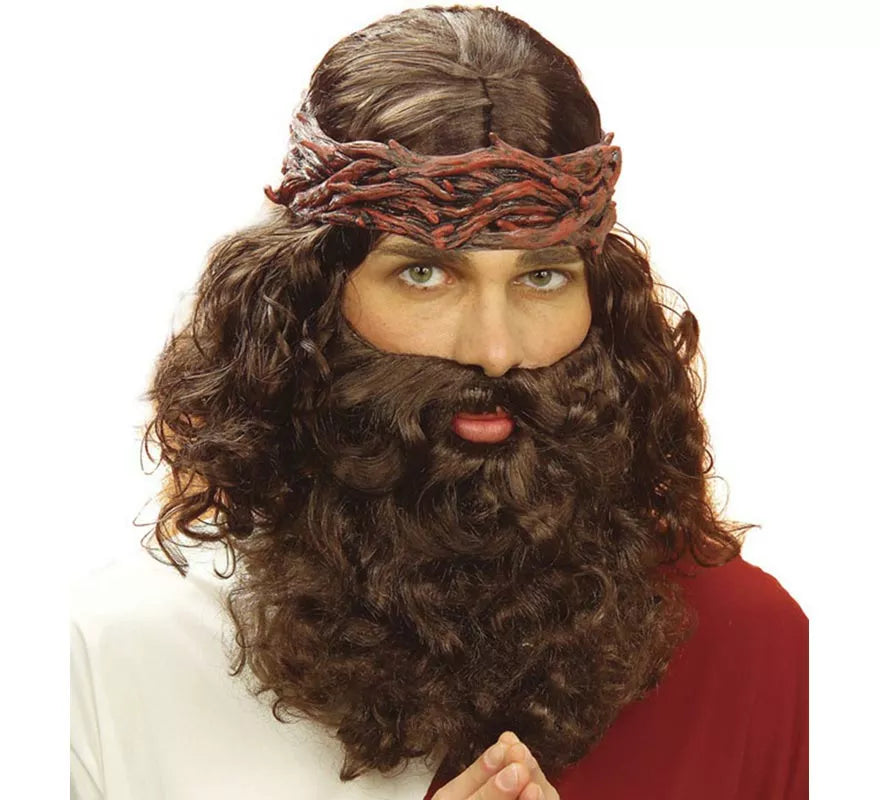 Translation missing: es.Peluca Profeta o Jesús El Mesías con Barba