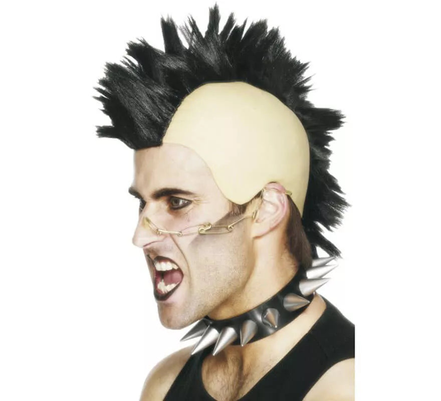 Translation missing: es.Peluca Punk Cresta Mohicana