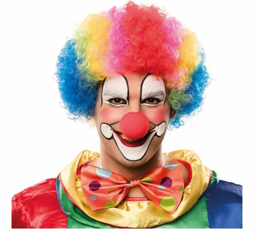 Translation missing: es.Peluca Rizada de Payaso en varios colores