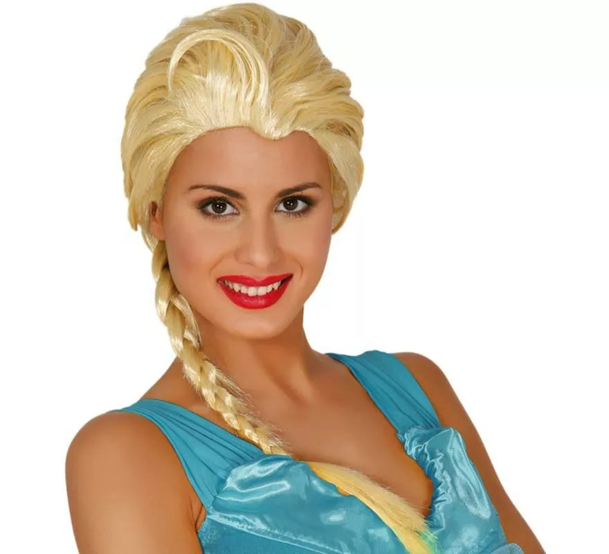 Translation missing: es.Peluca rubia con trenza