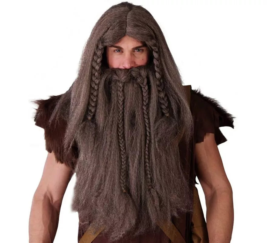 Translation missing: es.Peluca y barba de Vikingo