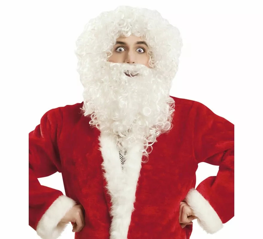 Translation missing: es.Peluca Y Barba Santa Claus