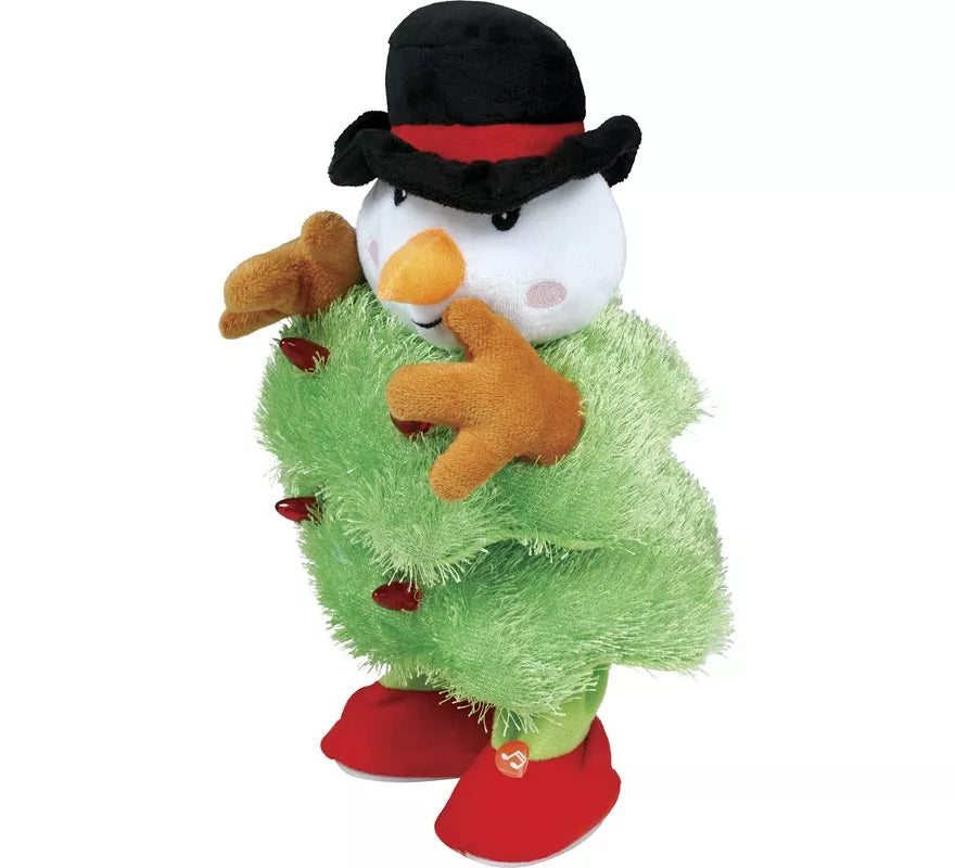 Peluche Árbol de Navidad que Repite Voz de 30 cm