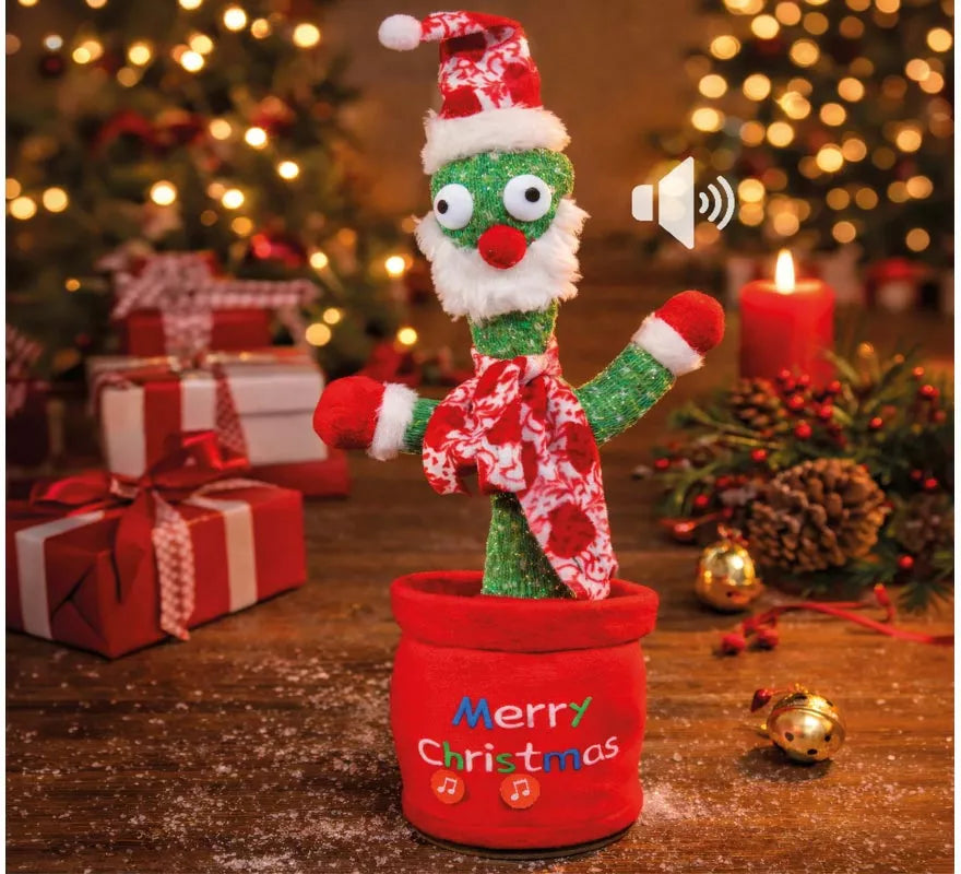 Peluche Cactus de Elfo que Repite Voz de 40 cm