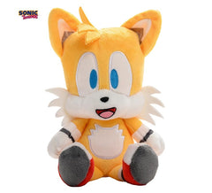 Peluche de Tails Sonic the hedgehog sentado de 20 cm