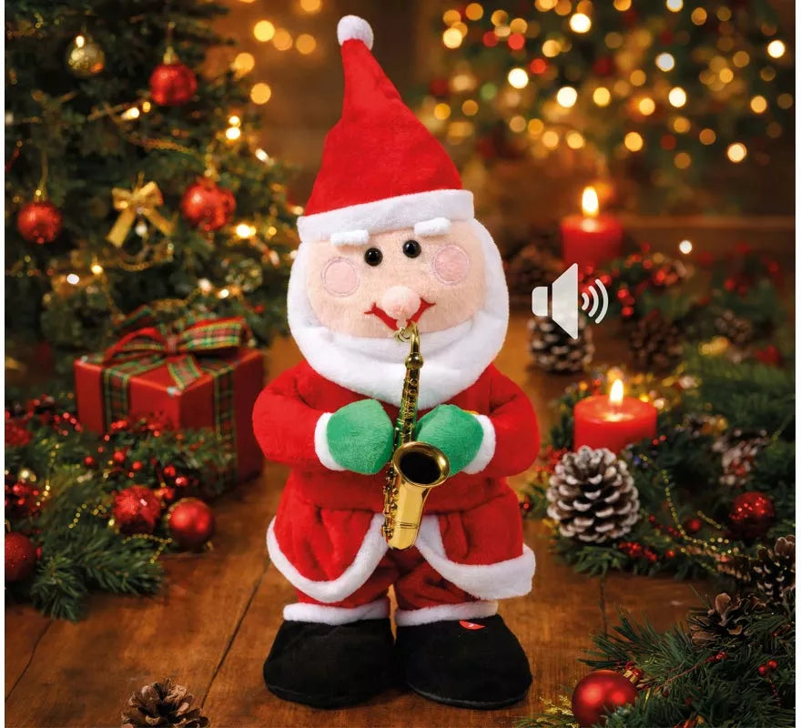 Translation missing: es.Peluche Papá Noel que Repite Voz de 40 cm