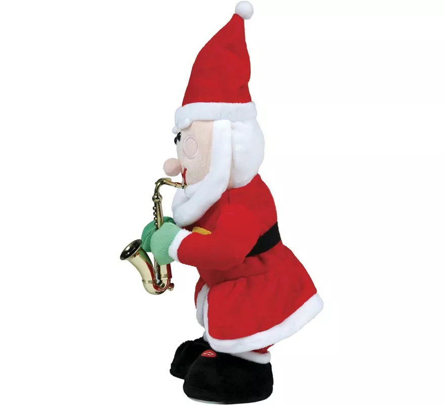 Peluche Papá Noel que Repite Voz de 40 cm