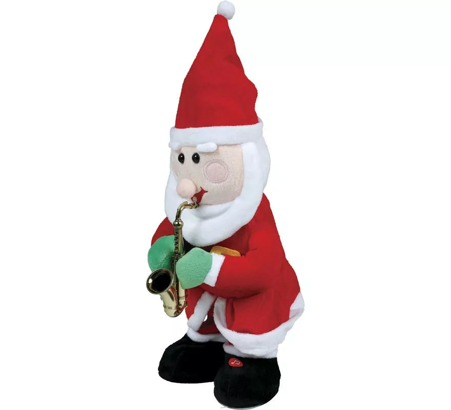 Peluche Papá Noel que Repite Voz de 40 cm