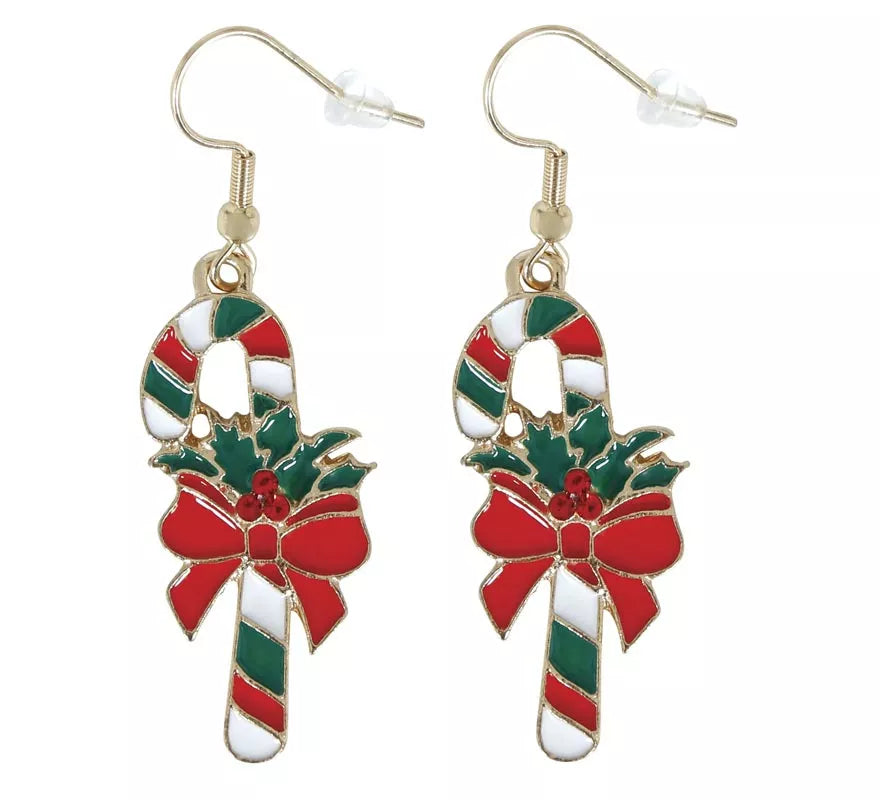 Translation missing: es.Pendientes Bastón de Navidad