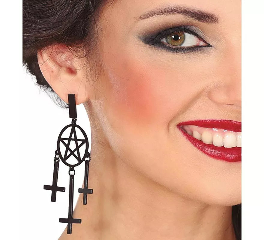 Translation missing: es.Pendientes con Cruces 8 cm
