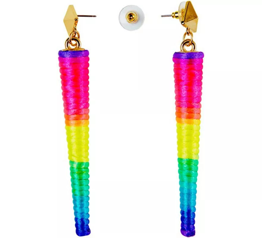 Translation missing: es.Pendientes Cono neón multicolor