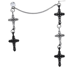 Pendientes Cruz Gótico