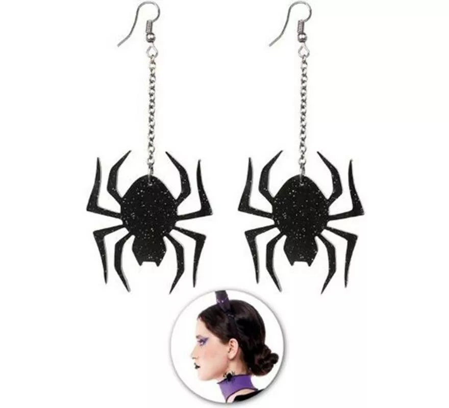 Translation missing: es.Pendientes de Araña Purpurina