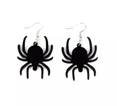 Pendientes de Arañas negras