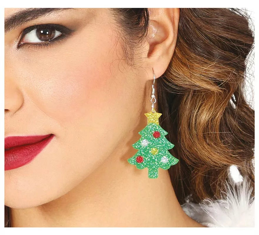 Translation missing: es.Pendientes de Árbol de Navidad de plástico