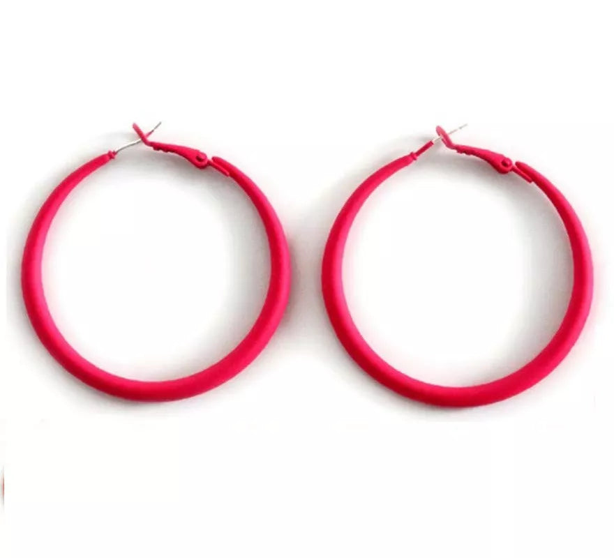 Translation missing: es.Pendientes de Aros neón en colores surtidos