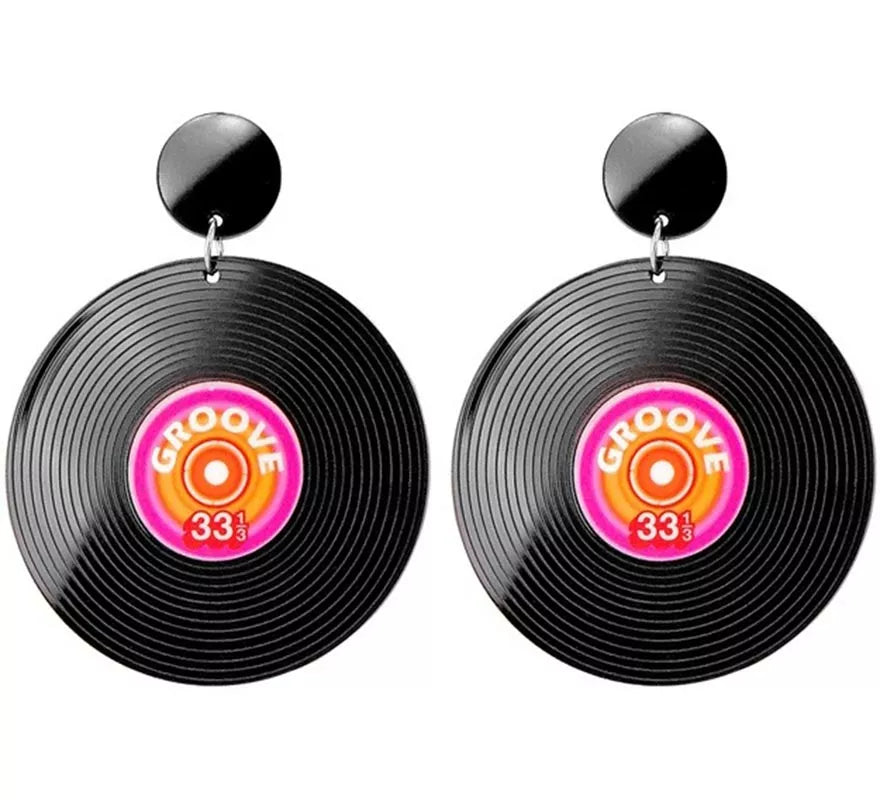 Translation missing: es.Pendientes de Disco de Vinilo Años 80