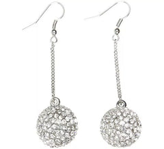 Pendientes de Esfera Strass