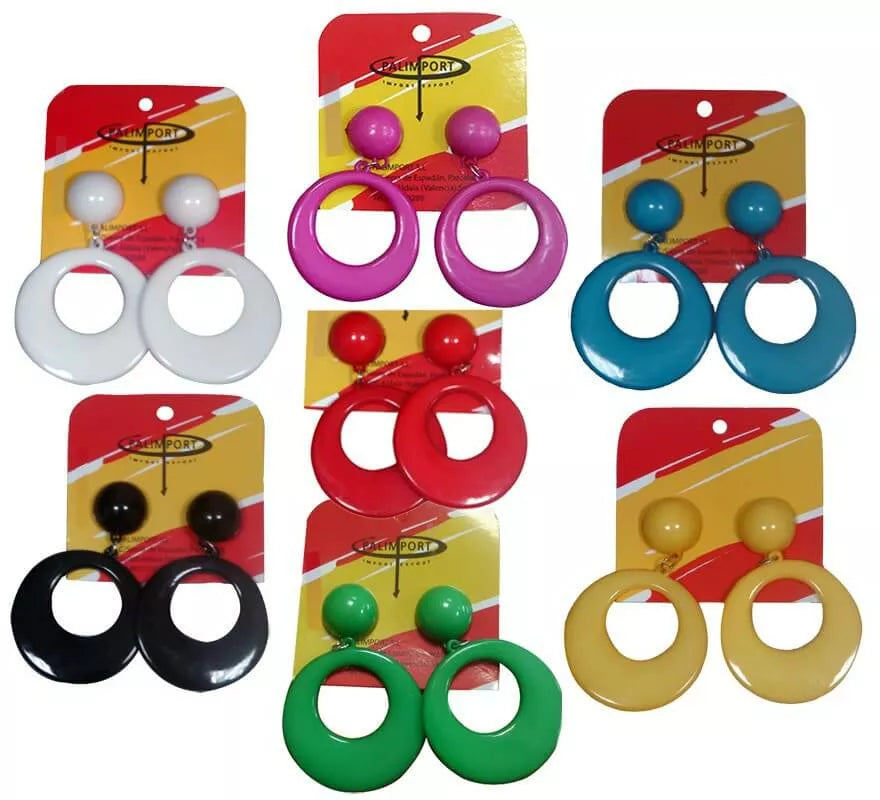 Translation missing: es.Pendientes de Flamenca grandes de 9,5 cm en varios colores