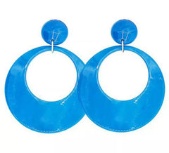 Pendientes de Flamenco Aro grande de 10 cm en varios colores