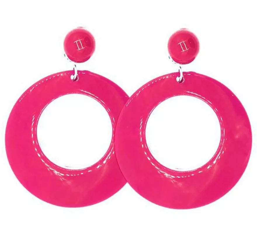 Pendientes de Flamenco Aro grande de 10 cm en varios colores
