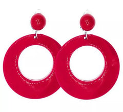 Pendientes de Flamenco Aro mediano de 6 cm en varios colores