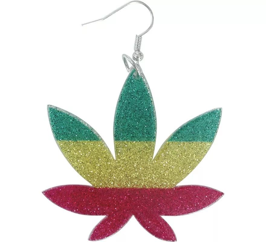 Translation missing: es.Pendientes de Hoja Marihuana