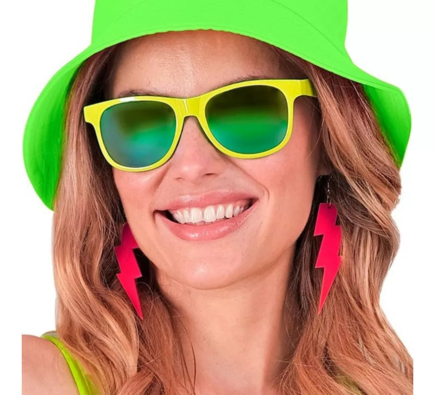 Translation missing: es.Pendientes de Rayo Años 80 Neón en varios colores
