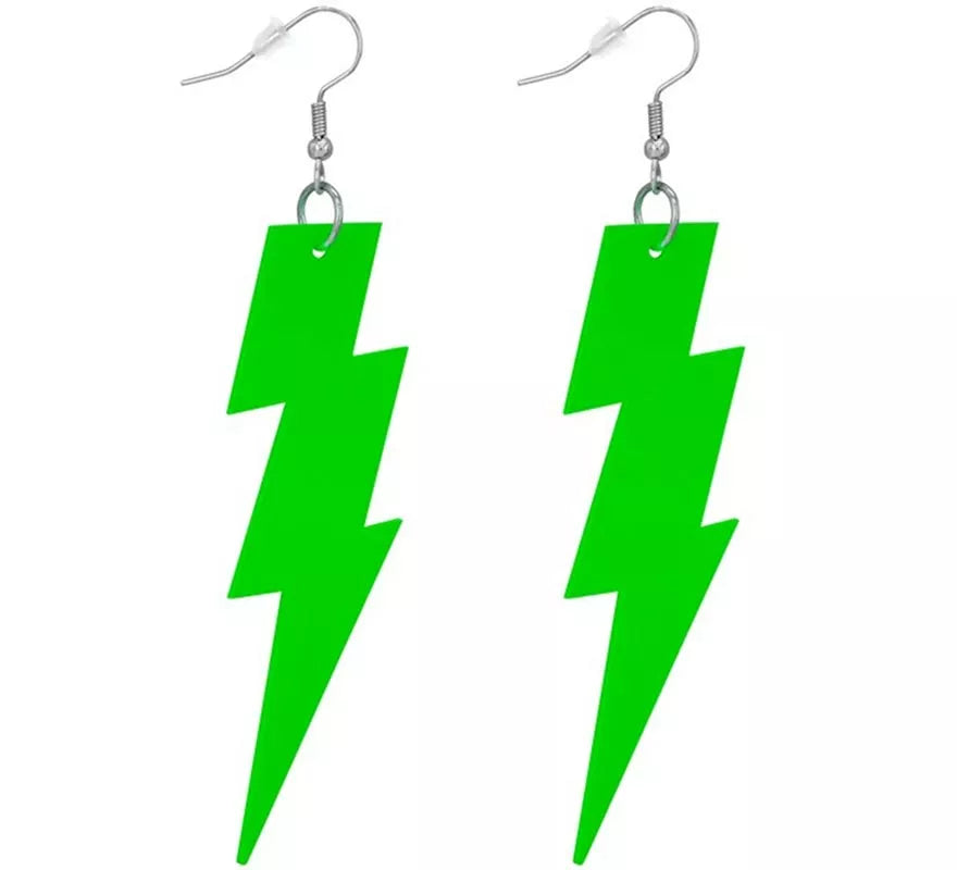 Translation missing: es.Pendientes de Rayo Años 80 Neón en varios colores