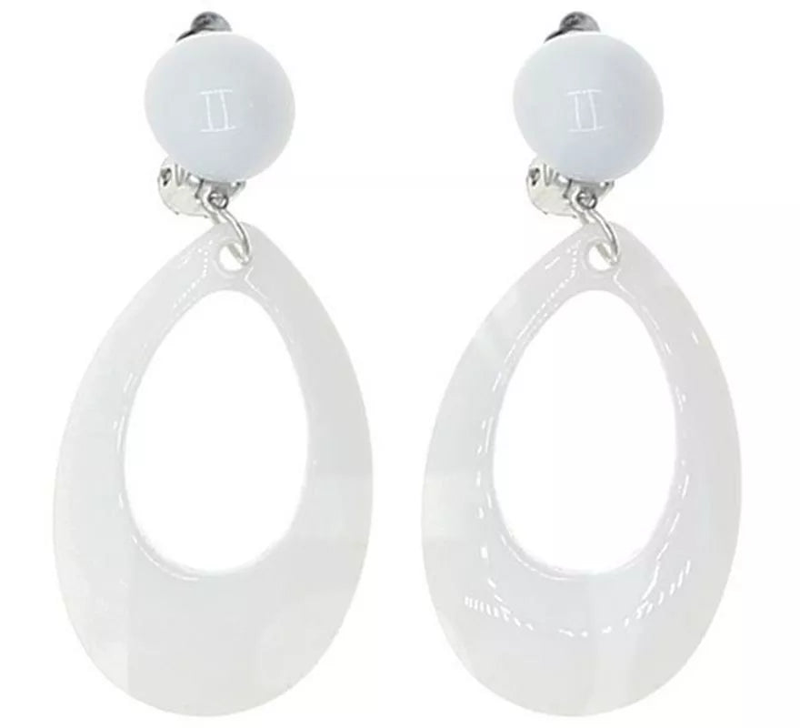 Translation missing: es.Pendientes de Sevillana Ovalados de 8 cm en varios colores