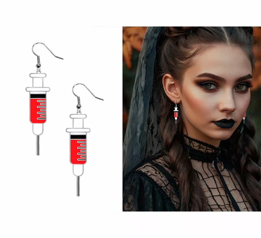 Pendientes Jeringuillas