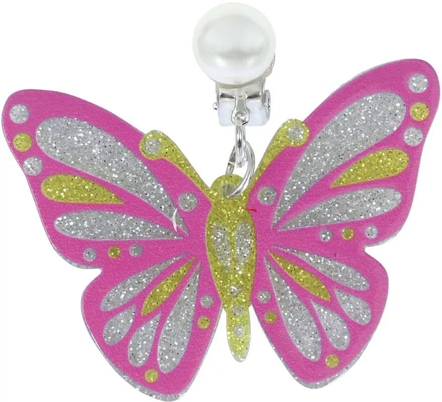 Translation missing: es.Pendientes Mariposa rosas