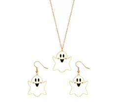 Pendientes y Collar de Fantasma