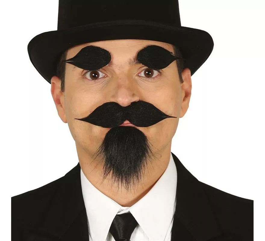 Translation missing: es.Perilla, Bigote y Cejas con Adhesivo