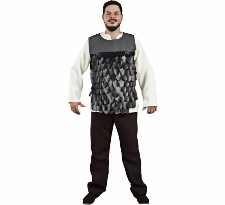 Translation missing: es.Peto o Armadura Medieval de Escamas para hombre en dos colores