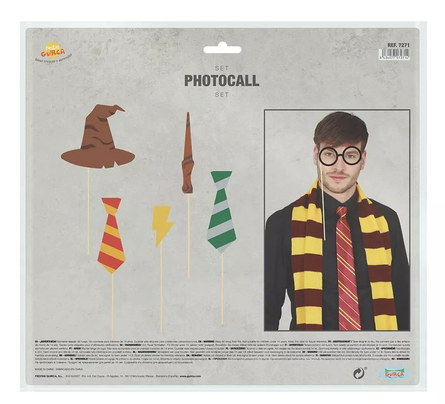 Translation missing: es.Photocall de Estudiante de Magia de 6 piezas
