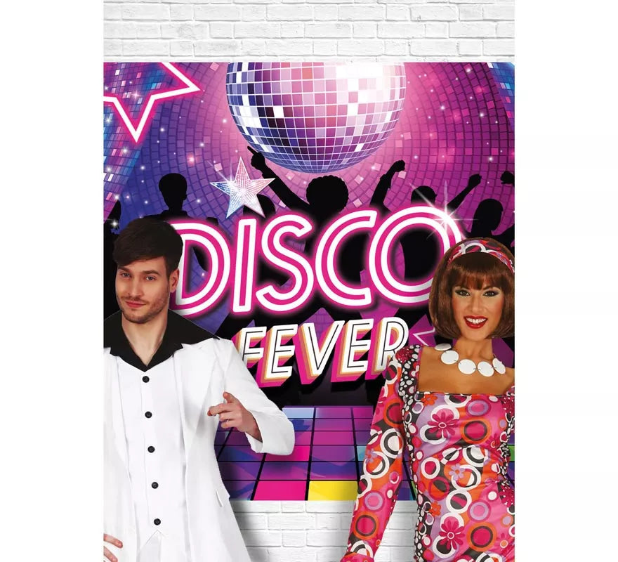 Translation missing: es.Photocall Disco Fever de 220x150 cm