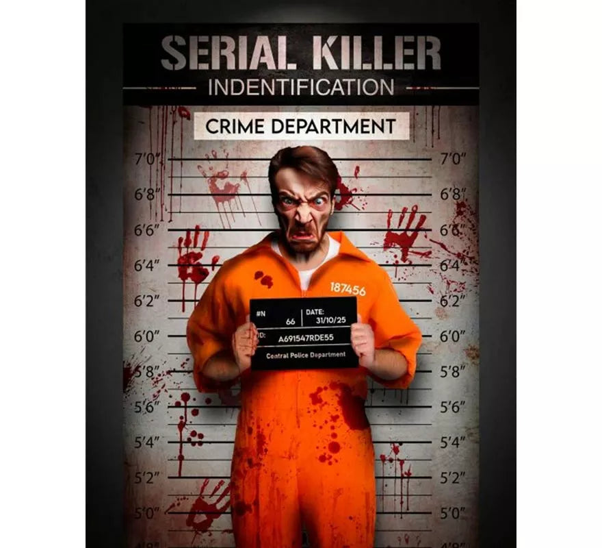 Translation missing: es.Photocall Serial Killer Tela de 120x200 cm