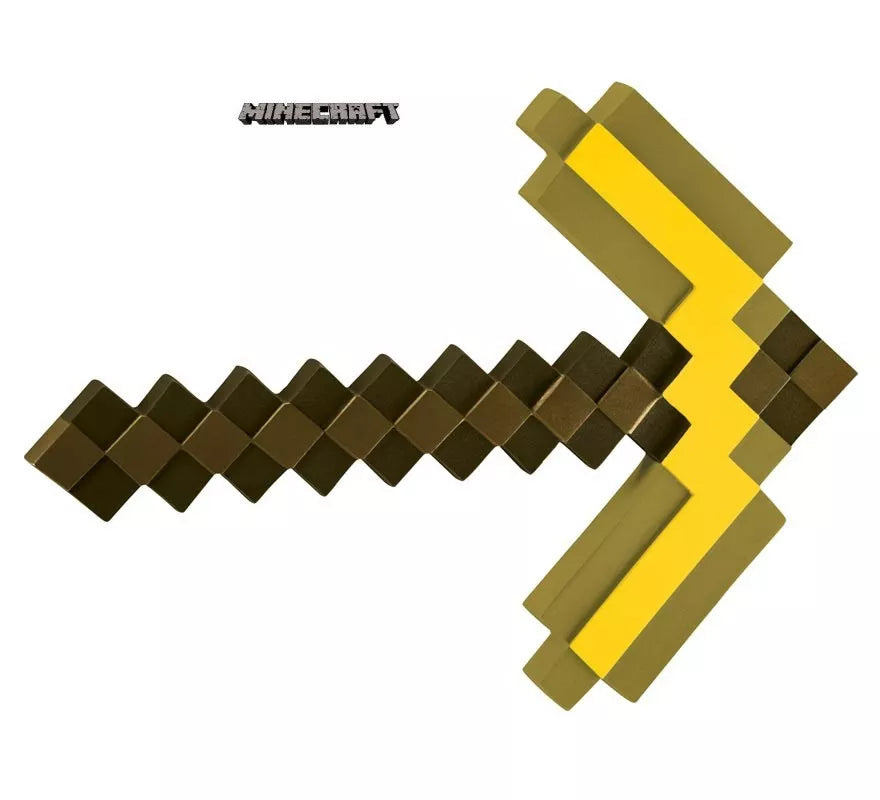 Translation missing: es.Pico Oro de Minecraft