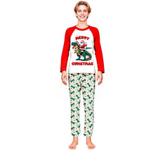 Pijama Navideño de Dino para adultos