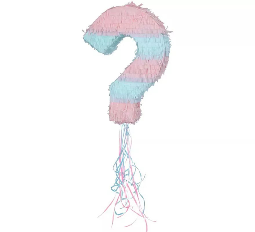 Translation missing: es.Piñata Interrogante Gender Reveal Pull de 35x45 cm
